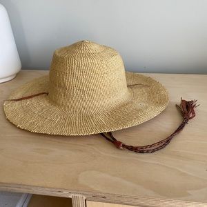 Handwoven Ghana Straw Hat